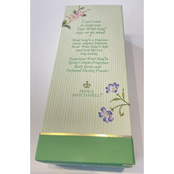 Wind Song 2.6 Oz Col Spray By Prince Matchabelli New In Box For Women - Picture 2 of 6